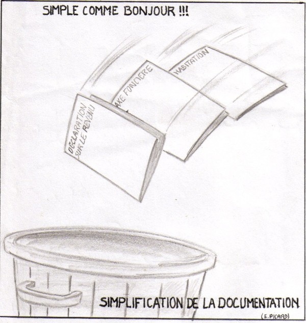 simplification la paperasse administrative