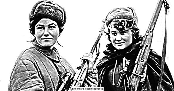 Femmes soviétiques pendant la Seconde Guerre mondiale