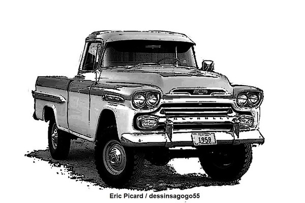 Chevrolet Apache Pickup 1959