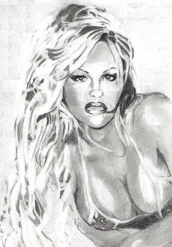 Pamela Anderson : Dessin